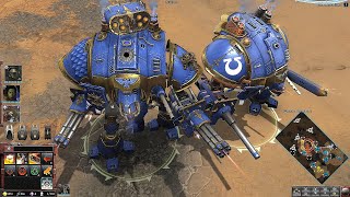 quotWARHAMMER 40K Ultramarines Vs Orks MASSIVE BATTLE Gameplayquot [upl. by Erodoeht377]