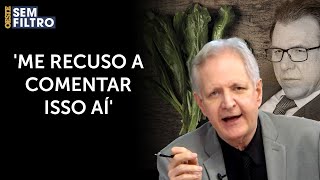 Marinho fala em substituir alface por chicória e Augusto Nunes se revolta [upl. by Elleimac522]