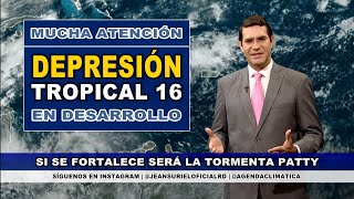 Martes 29 octubre  Vigilando la evolución del disturbio atmosférico en el Mar Caribe [upl. by Anirb]