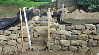 Dry Stack Stone Stairs [upl. by Nhguav]