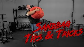 SANDBAG TRAINING  Strongman Training Tips amp Tricks [upl. by Nosila]