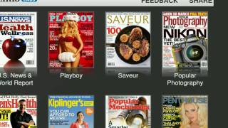 Free Magazine Online from Zinio  Firefox  Linux Mint 6 [upl. by Molahs]