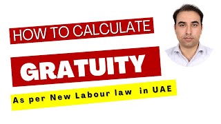 How to calculate gratuity in UAE as per new labour lawUAEgratuity [upl. by Rumilly]