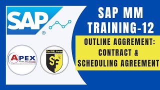 OUTLINE AGREEMENT IN SAP MM  CONTRACT IN SAP MM  SCHEDULING AGREEMENT IN SAP MM [upl. by Itida488]