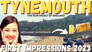 Fish 🐟 amp Chips 🍟 amp First Impressions Of Tynemouth 🏖️  England 2023  4K UHD mikestravelshow [upl. by Asseret]