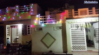 Happy Diwali 🪔 માં અવનવા ફટાકડા અને ગજબનું Lighting Decoration  Fireworks 🎆 🎇 [upl. by Yanrahc]