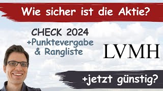 LVMH Aktienanalyse 2024 Wie sicher ist die Aktie günstig bewertet [upl. by Anik41]