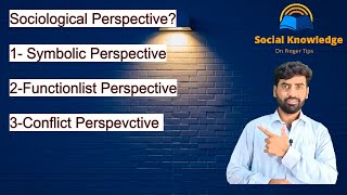 Socio 03 Three major perspective in sociology in hindiurdu [upl. by Noe]