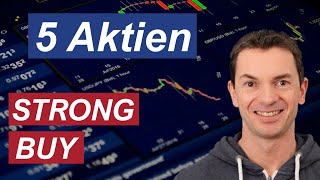 5 Aktien mit einem aktuellen STRONG BUY Rating von den AnalystenSo würde ich 1000 Euro investieren [upl. by Barthelemy]