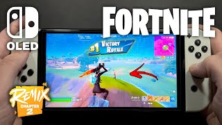 Fortnite on Nintendo Switch OLED 397 [upl. by Ennaus]