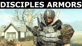 Fallout 4 Nuka World  Disciples Armors amp Outfits [upl. by Byron]