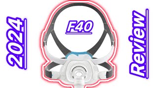 The ResMed F40 CPAP Mask Review [upl. by Aliab]