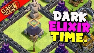 Clash of Clans quotPOSTUPDATE DARK FARMERquot WHERE IS THE LOOT [upl. by Mccutcheon]