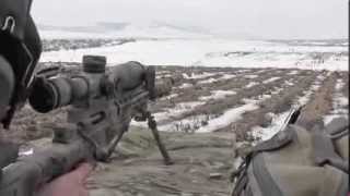 Long Range Shooting Suppressed AI AX 260 Remington from 400 to 1000 Yards [upl. by Nauqe]