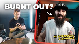 El Estepario OPENS UP  Drum Cover Reaction [upl. by Benedikta738]