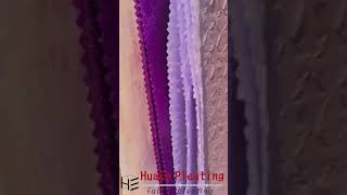 HuaEn Pleating on ITMA2024 exhibition skirtpleatingmachine machinepleating dresspleatingmachine [upl. by Lalittah914]