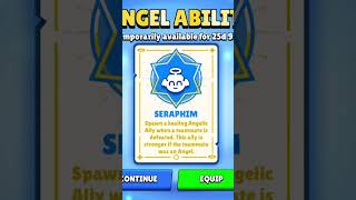 SeraphimAngel ability brawlstars angel ability seraphim open game shorts [upl. by Esina]