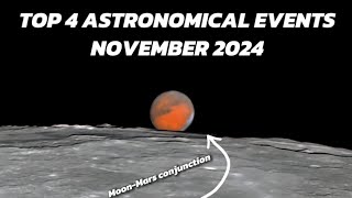 Top Astronomical Events In November 2024  Short Version [upl. by Hanley]