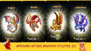 EVERWING 2020GUARDIANS FULL 13 STAR  UPGRADED MYTHIC DRAGON TO LEVEL35 27032020 [upl. by Adnohral]