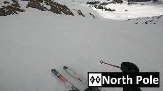 Skiing the quotNorth Polequot HikeTo Terrain on Arapahoe Basins East Wall [upl. by Reade]