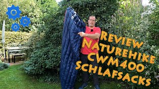 Naturehike Daune CWM400 ein tauglicher ultraleicht Schlafsack für kleines Geld [upl. by Clarhe]