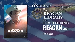 A Live Conversation with the Cast of the New REAGAN Movie [upl. by Mert]