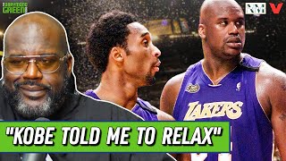 When Kobe Bryant told Shaq to “relax” in NBA Finals saving Lakers  Draymond Green Show [upl. by Graeme]