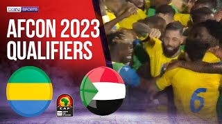 Gabon vs Sudan  AFCON 2023 QUALIFIERS HIGHLIGHTS  03232023  beIN SPORTS USA [upl. by Enneirda]