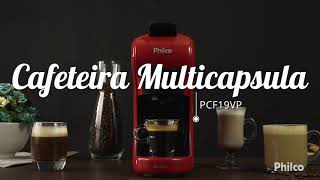 Cafeteira Philco Multicápsula PCF19VP  Instruções de Uso [upl. by Acsicnarf]