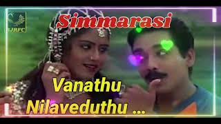 Vanathu Nilaveduthu tamil audio song  Simmarasi Movie [upl. by Nnylyahs734]