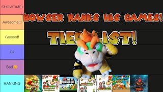 PlushRushInc Bowser Ranks His Games [upl. by Alonso]