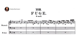 BachStokowski  Little Fugue in G Minor BWV 578 1707 [upl. by Aisinut608]