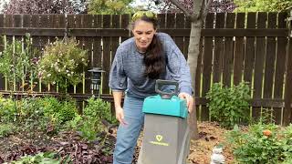 Yardworks 15Amp Garden ChipperShredder A Second Look [upl. by Corilla256]