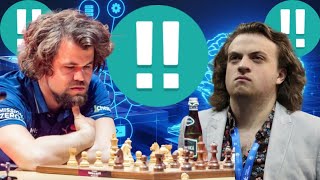 Crazy Hans Niemann vs Magnus Carlsen 177 [upl. by Lenci636]