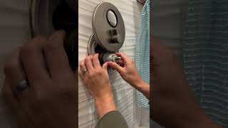 Replace Shower Faucet Cartridge plumbing howto shorts [upl. by Acirret944]