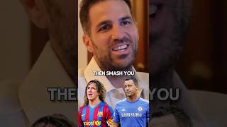 Cesc Fàbregas Whos toughest defenders you ever played against 😄🫡 [upl. by Mcmath]