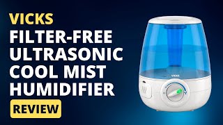 Vicks V4600 FilterFree Ultrasonic Cool Mist Humidifier Review Pros amp Cons Explained [upl. by Kuster]