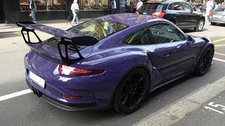 LOUD PORSCHE GT3 RS IN ZURICH STRAIGHT PIPE [upl. by Aivirt120]