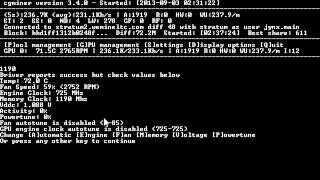 Cgminer Scrypt Mining Tuning Overclocking GPU Raise Hashrate Tutorial Litecoin Feathercoin etc [upl. by Kenzi603]