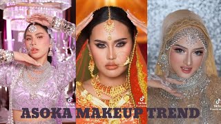 ASOKA BRIDAL MAKEUP TREND  TIKTOK COMPILATION [upl. by Shayn271]