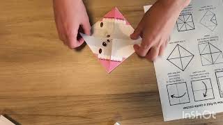 Balaams Talking Donkey cootie catcher Homeschool Activities Sunday School bible story craft [upl. by Imef]