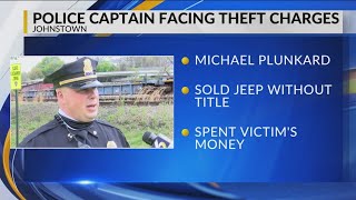 Johnstown Police captain facing felony theft charges [upl. by Annahahs]