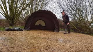 Setting up the Chub Outkast 1 Man Bivvy [upl. by Ylenaj413]