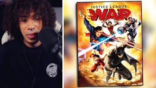 NonDC Fans First Time Watching Justice League War Reaction [upl. by Steffie]