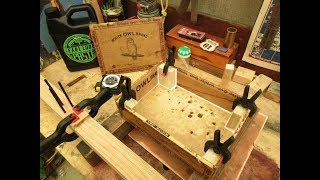 How to Build a Cigar Box Guitar Stabilizing a Vintage Box [upl. by Brag]