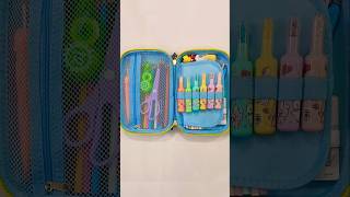 Paw patrol pencil case with filling latest stationery items stationery schoolsupplies pencilbox [upl. by Cynthea923]