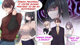 Manga Dub FAKE DATING THE OFFICE BEAUTY She Made Me Change My Look Now Every Girl Wants Me [upl. by Annal133]