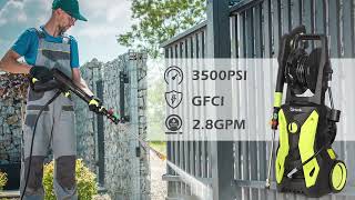 Stream Birtech Series Electric Pressure Washer Powerful cleaning tools [upl. by Dagall]