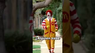 donde esta Ronald Mcdonald 😳 explicado [upl. by Kcinimod]