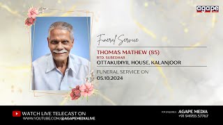 Thomas Mathew 85 Rtd Subedhar I Ottakudiyil House Kalanjoor [upl. by Ennovyhc]